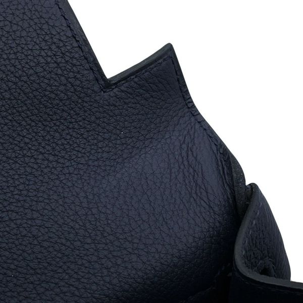 エルメス ハンドバッグ ケリー25 内縫い ブルーニュイ/ゴールド金具 トゴ A刻印 HERMES Kelly 2wayバッグ