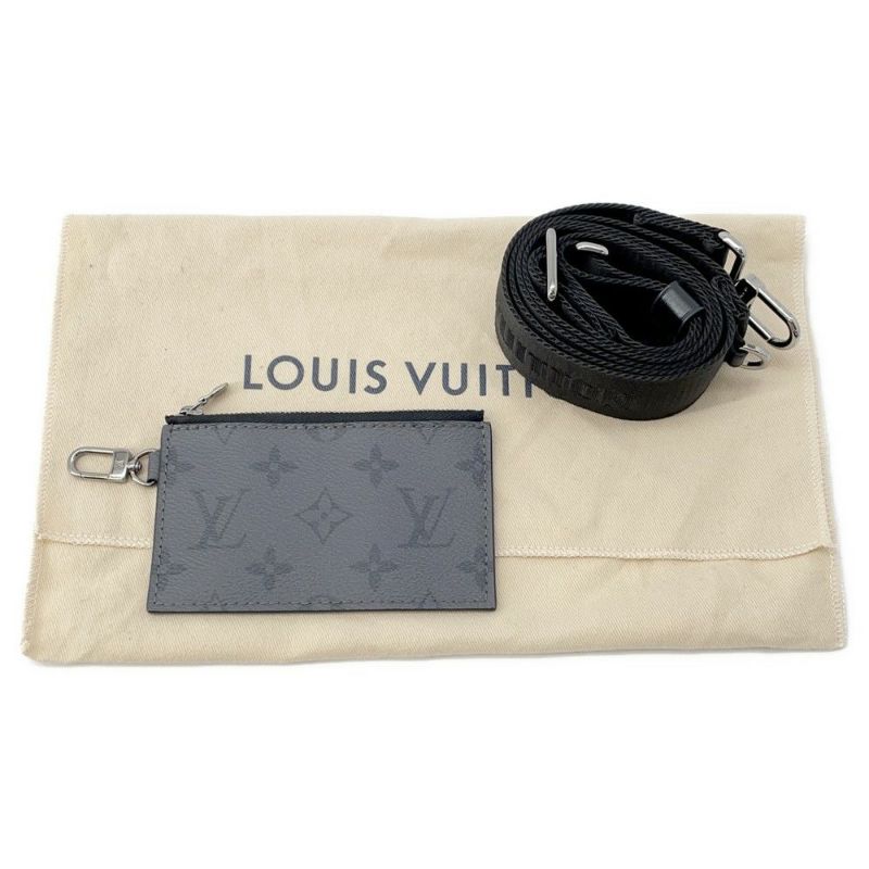 ルイヴィトン ショルダーバッグ モノグラム・エクリプス リバース ガストン・ウェアラブル ウォレット M81124 ブラック 黒