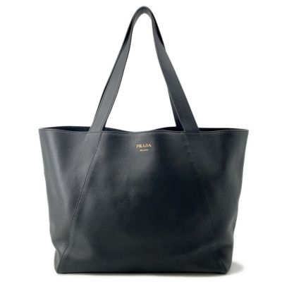 プラダ トートバッグ レザー 2VG123 PRADA バッグ 黒 安心保証