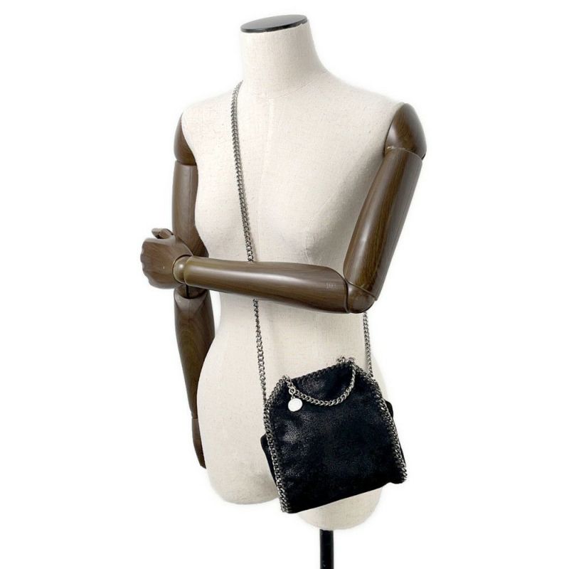 ステラマッカートニー チェーンショルダーバッグ ファラベラ タイニー 391698 W9132 Stella McCartney バッグ 黒