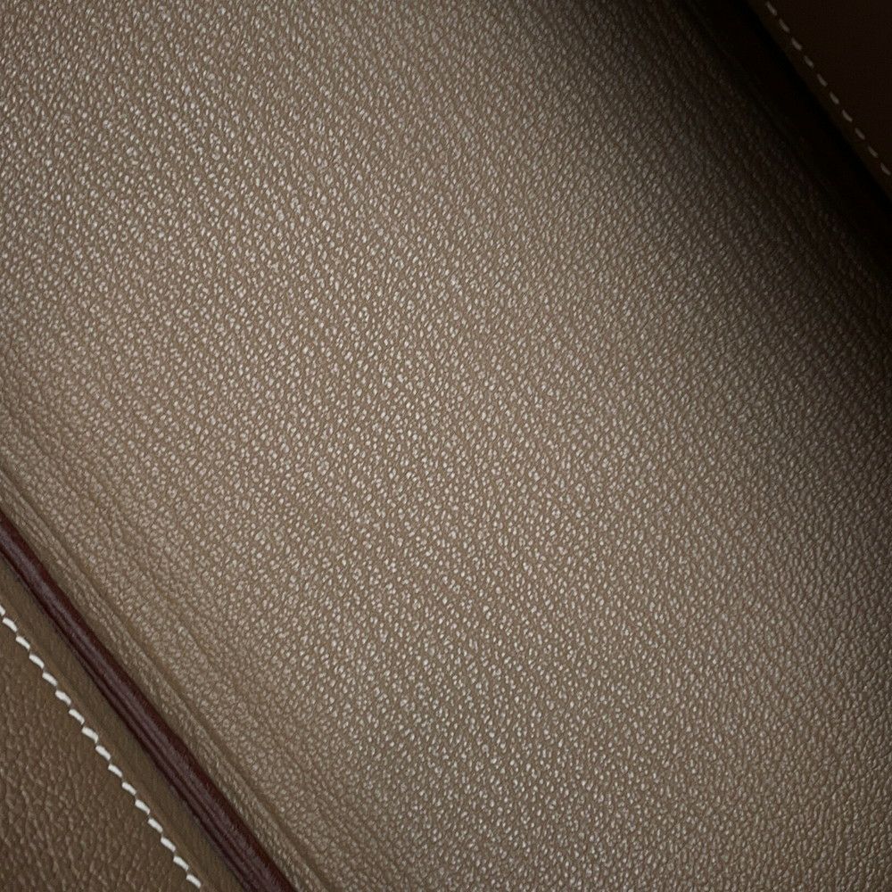 エルメス バーキン25 エトゥープ/ゴールド金具 トゴ B刻印 HERMES Birkin ハンドバッグ