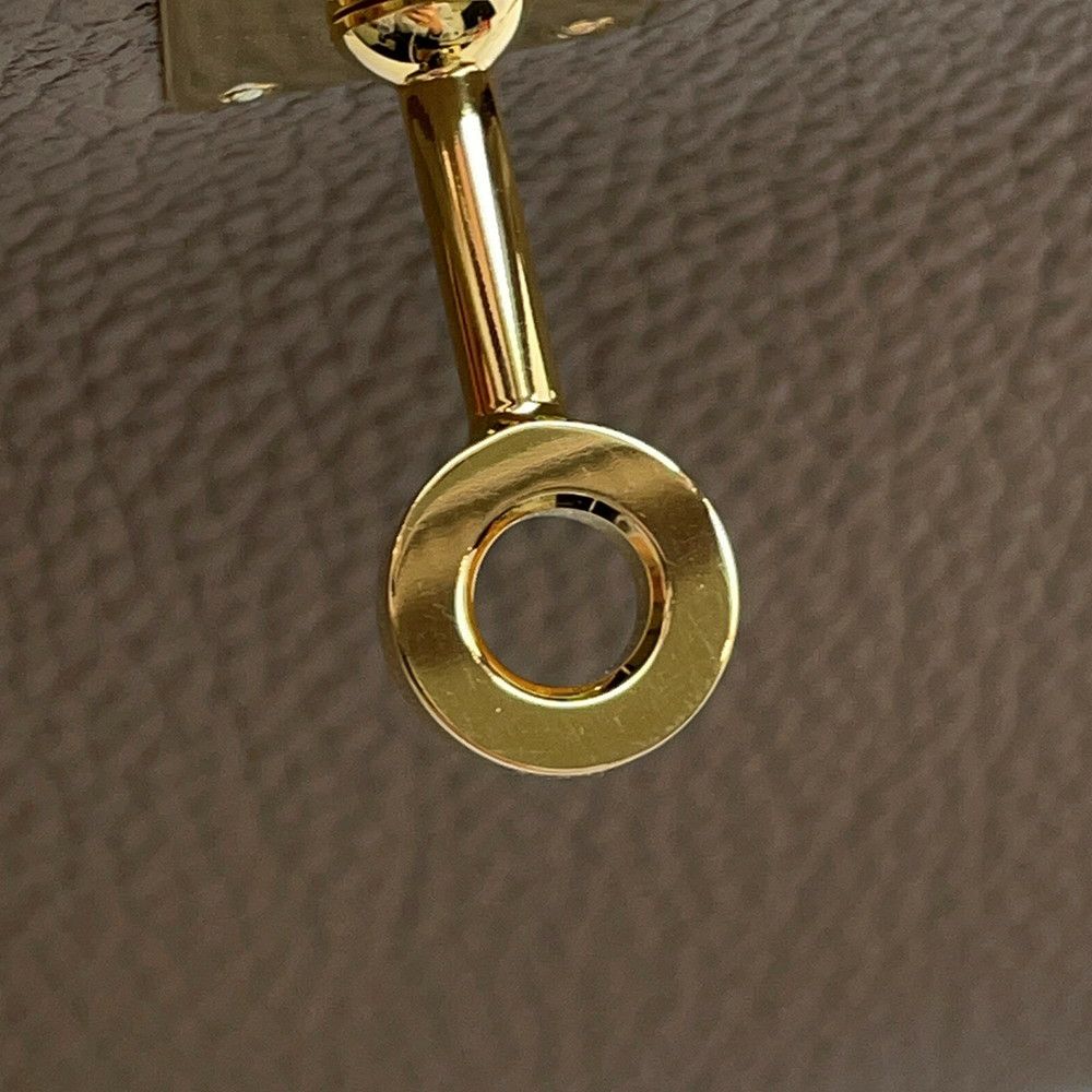 エルメス バーキン25 エトゥープ/ゴールド金具 トゴ B刻印 HERMES Birkin ハンドバッグ