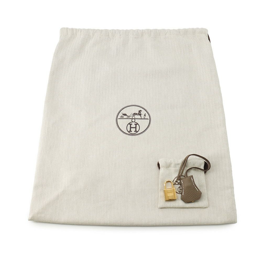 エルメス バーキン25 エトゥープ/ゴールド金具 トゴ B刻印 HERMES Birkin ハンドバッグ