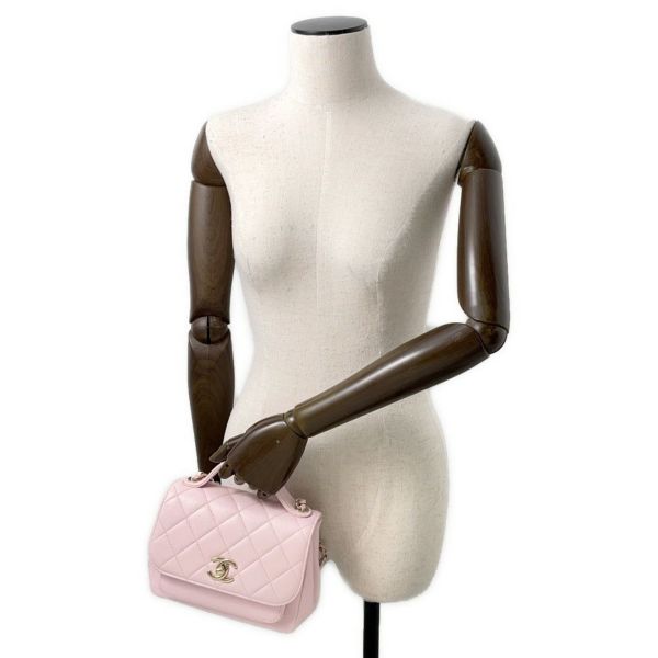 シャネル ハンドバッグ マトラッセ ココマーク アフィニティ キャビアスキン A93749 2wayチェーンショルダーバッグ