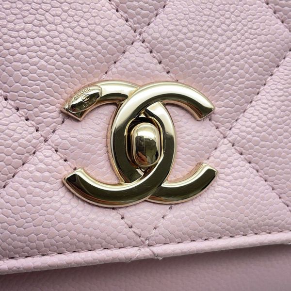 シャネル ハンドバッグ マトラッセ ココマーク アフィニティ キャビアスキン A93749 2wayチェーンショルダーバッグ