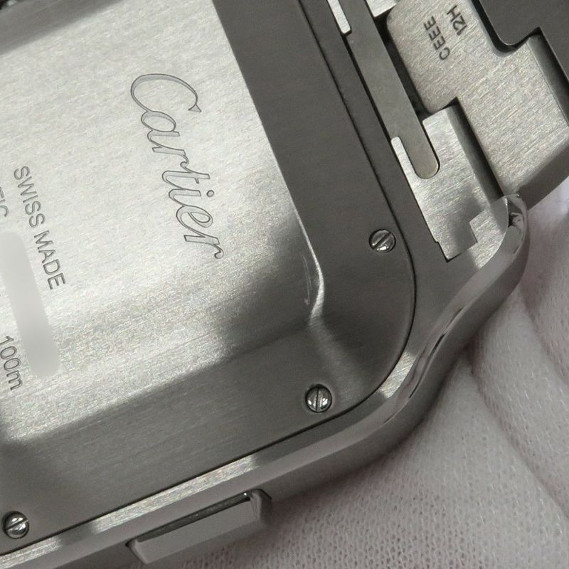 カルティエ サントス ドゥ カルティエ クロノグラフ XL 日本限定220本 WSSA0078 Cartier 腕時計 グレー文字盤