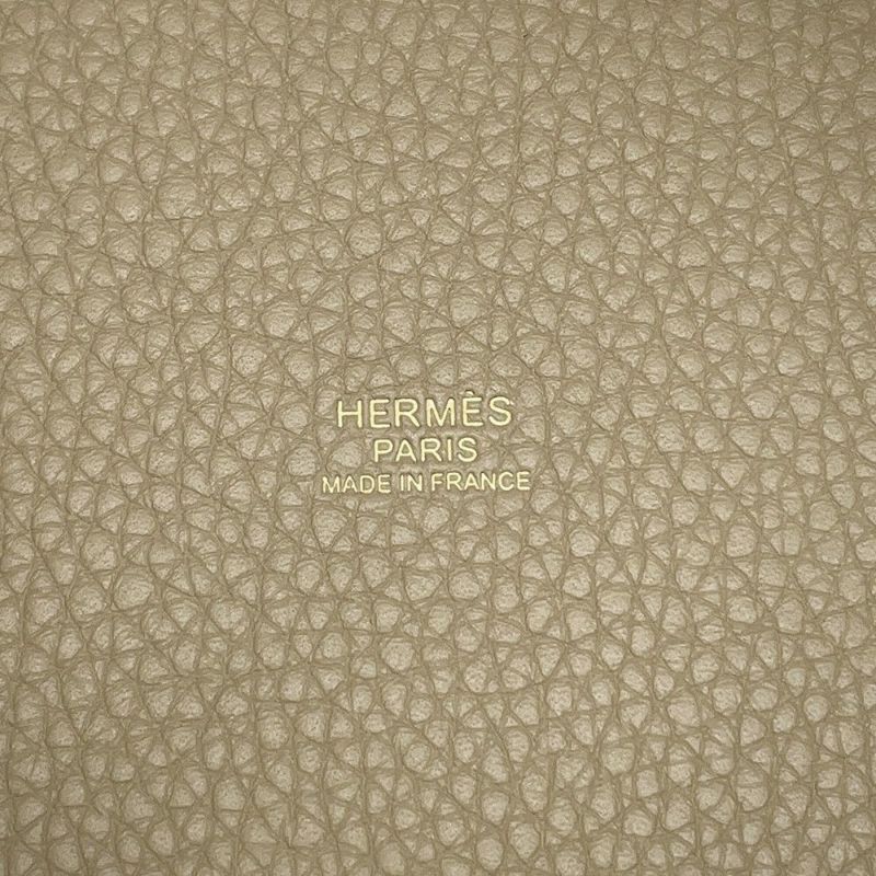 エルメス ハンドバッグ ピコタンロックPM トレンチ/ゴールド金具 トリヨンクレマンス K刻印 HERMES トートバッグ