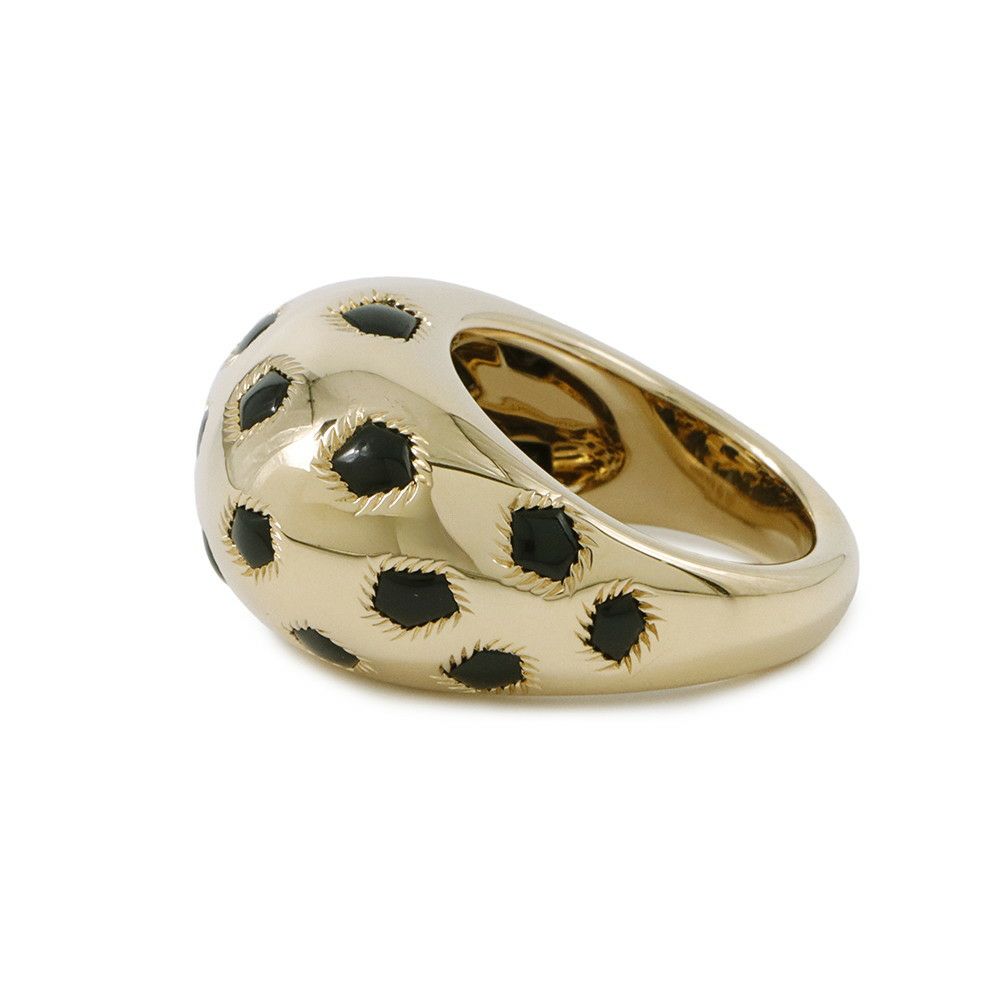 カルティエ リング パンテール ドゥ カルティエ リング オニキス K18YGイエローゴールド サイズ54 N4788100 Cartier 指輪