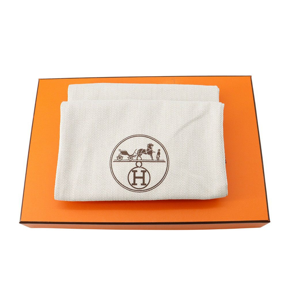 エルメス モカシン パリ レザー アイボリー/シャンパンゴールド金具 レディースサイ38 1/2 HERMES 靴 ローファー