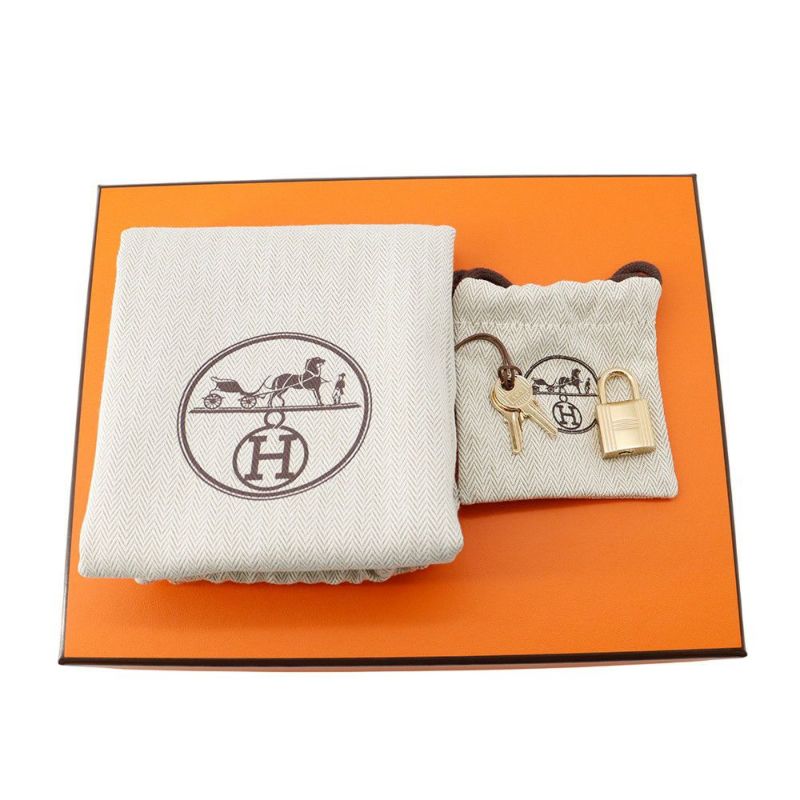 エルメス ハンドバッグ ピコタンロックPM アルドワーズ/シャンパンゴールド金具 トリヨンクレマンス K刻印 HERMES トートバッグ
