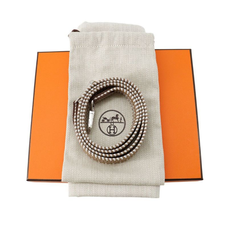 エルメス エブリンTPM アマゾン サングル ジグザグ エトゥープ/シルバー金具 トリヨンクレマンス W刻印