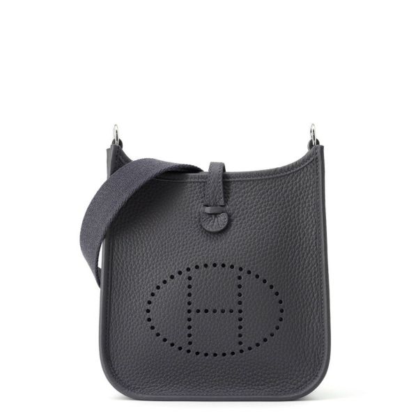 エルメス ショルダーバッグ エブリンTPM 111cm アルドワーズ/シルバー金具 トリヨンクレマンス W刻印 HERMES Evelyne