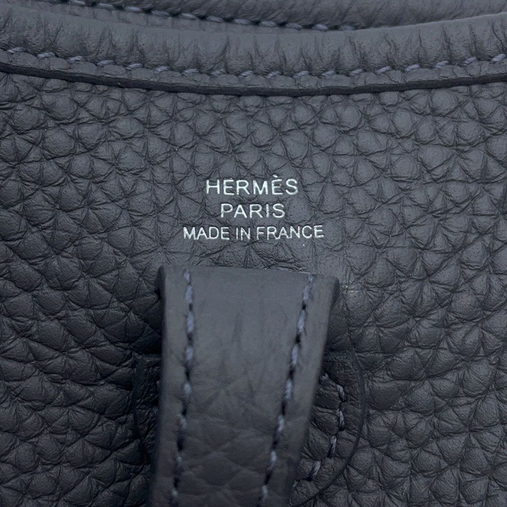 エルメス ショルダーバッグ エブリンTPM 111cm アルドワーズ/シルバー金具 トリヨンクレマンス W刻印 HERMES Evelyne