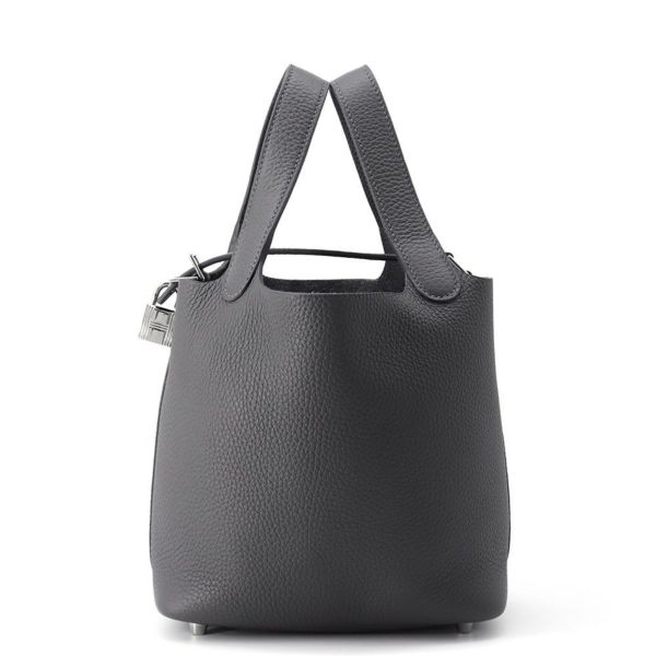 エルメス ハンドバッグ ピコタンロックPM アルドワーズ/シルバー金具 トリヨンクレマンス W刻印