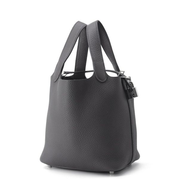 エルメス ハンドバッグ ピコタンロックPM アルドワーズ/シルバー金具 トリヨンクレマンス W刻印