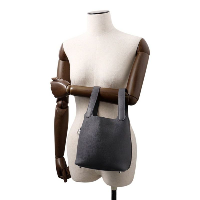 エルメス ハンドバッグ ピコタンロックPM アルドワーズ/シルバー金具 トリヨンクレマンス W刻印