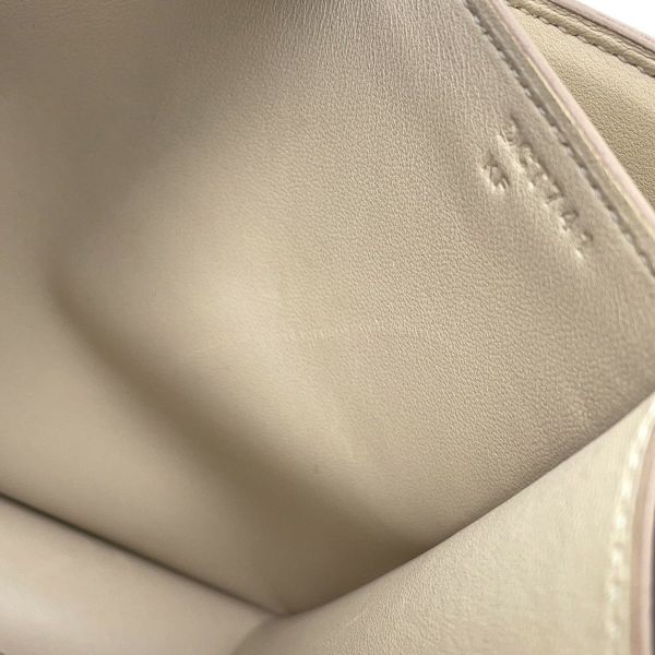 エルメス ショルダーバッグ コンスタンス3 24 クレ/ピンクゴールド金具 エプソン D刻印 HERMES Constance