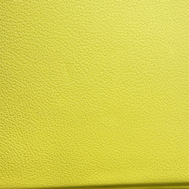 エルメス バーキン25 ヴェルソ ライム/ブルーブルーエ/シルバー金具 トリヨンノヴィーヨ Y刻印 HERMES