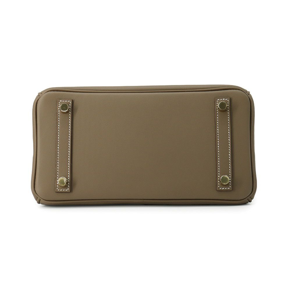 エルメス バーキン25 エトゥープ/ゴールド金具 スイフト B刻印 HERMES Birkin ハンドバッグ