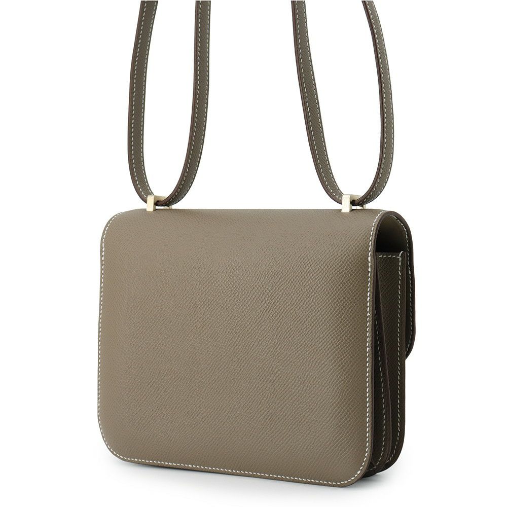 エルメス ミニ コンスタンス3 ミロワール エトゥープ/マットゴールド金具 エプソン K刻印 HERMES Constance