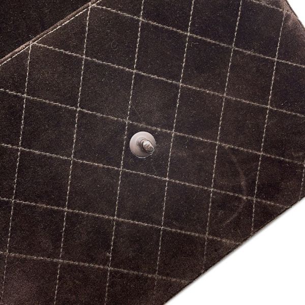 シャネル ショルダーバッグ マトラッセ ココマーク ベロア CHANEL バッグ