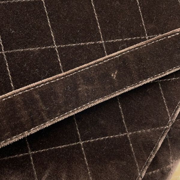 シャネル ショルダーバッグ マトラッセ ココマーク ベロア CHANEL バッグ