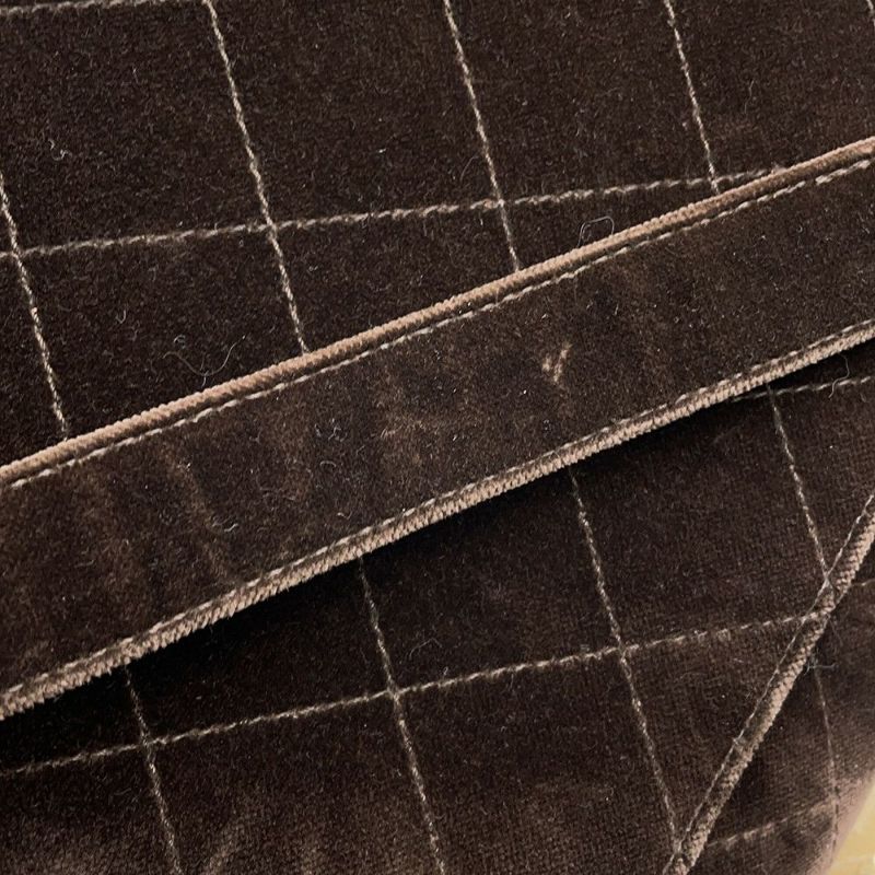 シャネル ショルダーバッグ マトラッセ ココマーク ベロア CHANEL バッグ