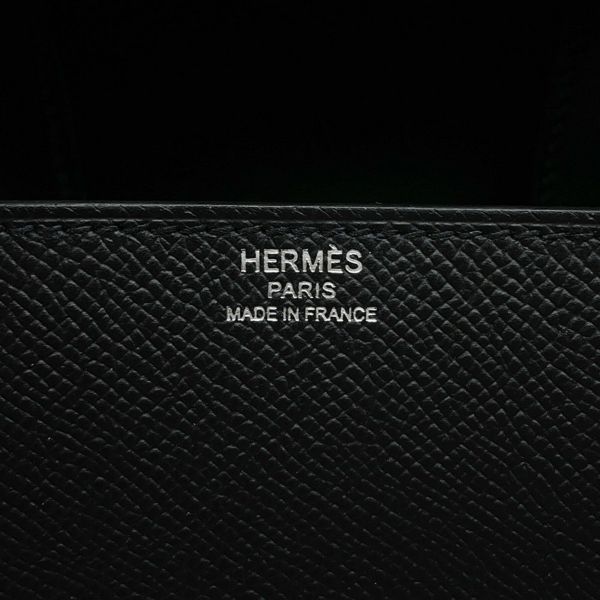 エルメス デッラ・カヴァッレリア ミニ ブラック/ゴールド金具 エプソン B刻印 HERMES 黒