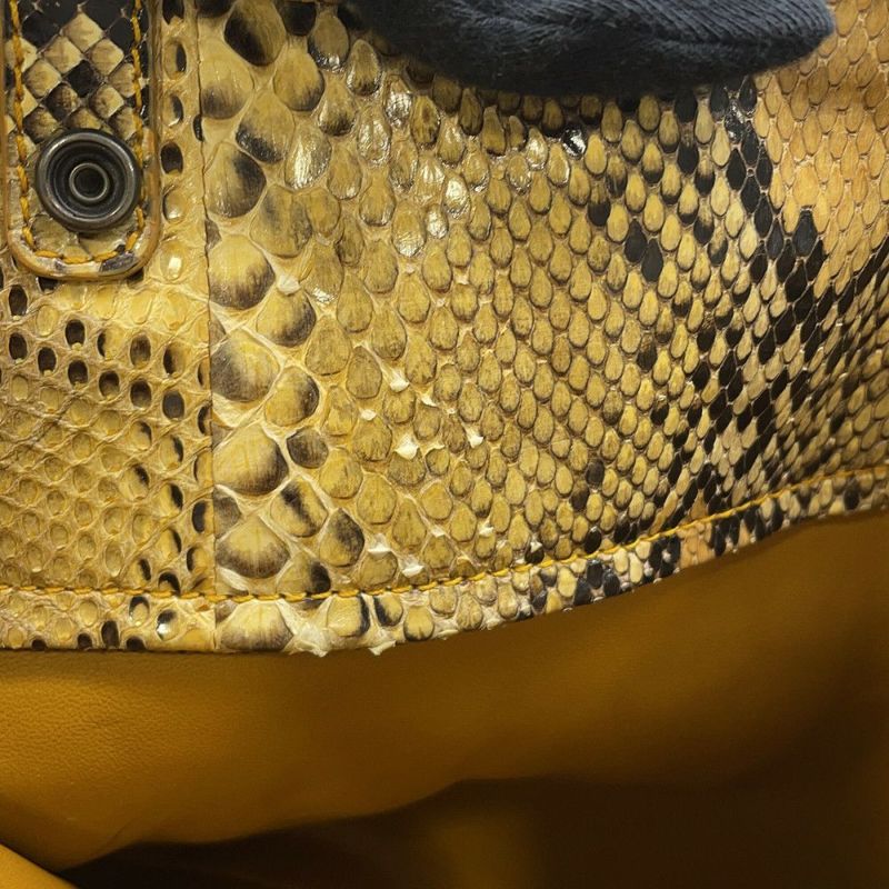 ボッテガヴェネタ トートバッグ ストライプ ベロア パイソン BOTTEGA VENETA バッグ