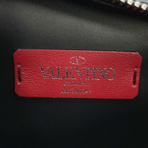 ヴァレンティノ・ガラヴァーニ ボディバッグ VLTNロゴ 3Y2B0719WJW VALENTINO ベルトバッグ 黒 レインボー