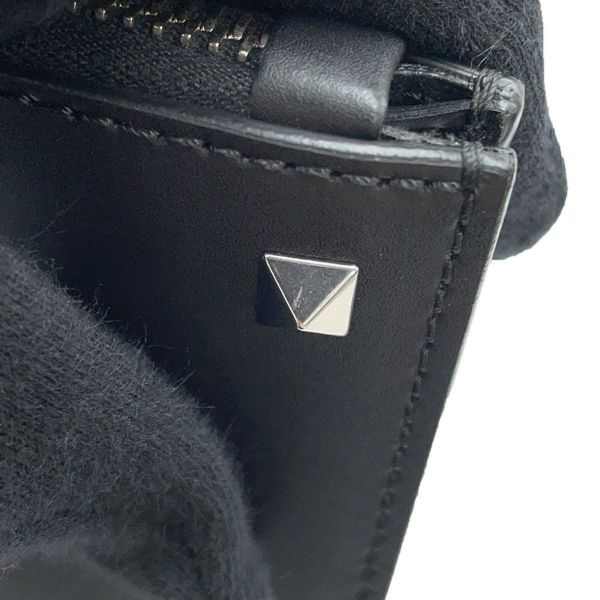 ヴァレンティノ・ガラヴァーニ クラッチバッグ VLTN スタッズ WY2B0692WJW0NI VALENTINO 黒