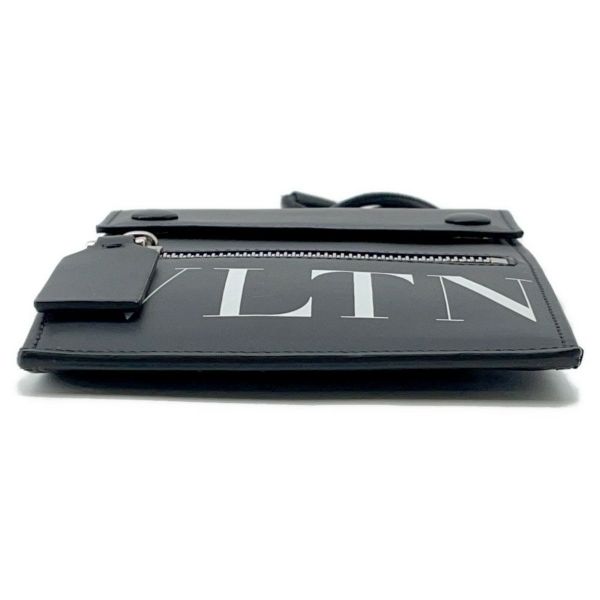 ヴァレンティノ・ガラヴァーニ ショルダーバッグ VLTN ネックポーチ レザー UY2P0Q83LVN VALENTINO 黒