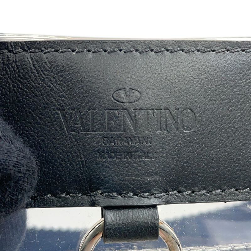 ヴァレンティノガラヴァーニ トートバッグ ビニール VALENTINO クリア