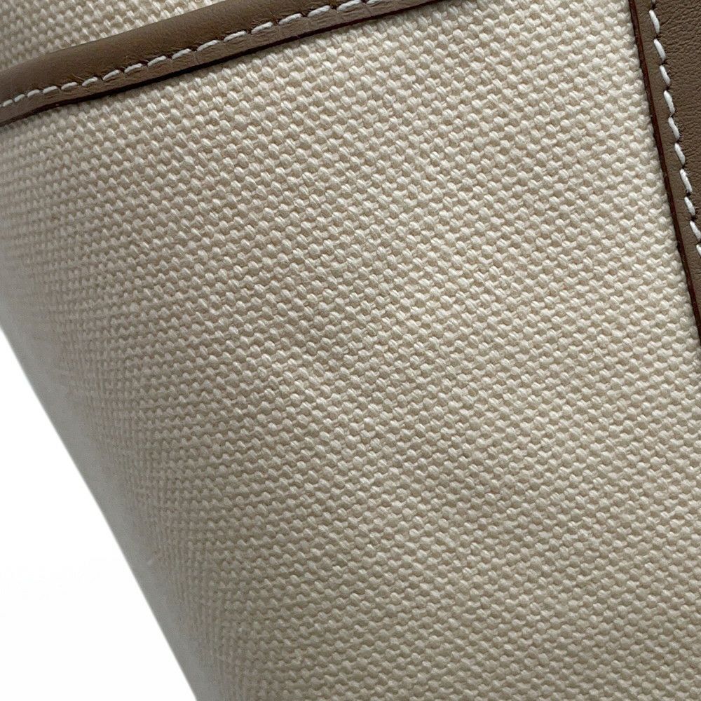 エルメス ハンドバッグ ピコタンロックPM カーゴ エクリュ/エトゥープ/シルバー金具 トワルゴエラン/スイフト K刻印