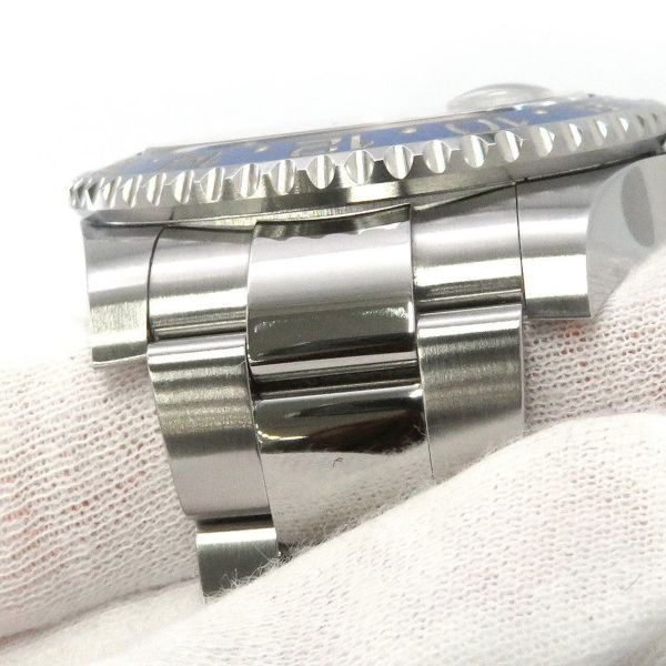 ロレックス GMTマスター2 デイト ランダムシリアル ルーレット 126710BLNR ROLEX 腕時計 黒文字盤