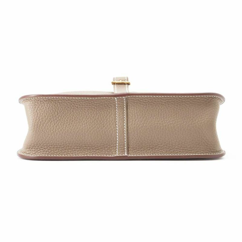 エルメス ハンドバッグ アルザン25 エトゥープ/ゴールド金具 トリヨンクレマンス B刻印 2way