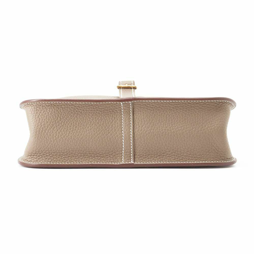 エルメス ハンドバッグ アルザン25 エトゥープ/ゴールド金具 トリヨンクレマンス B刻印 2way