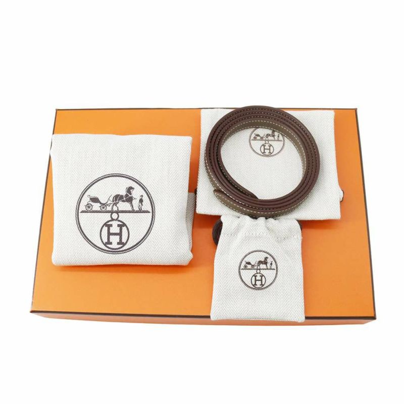 エルメス ハンドバッグ アルザン25 エトゥープ/ゴールド金具 トリヨンクレマンス B刻印 2way