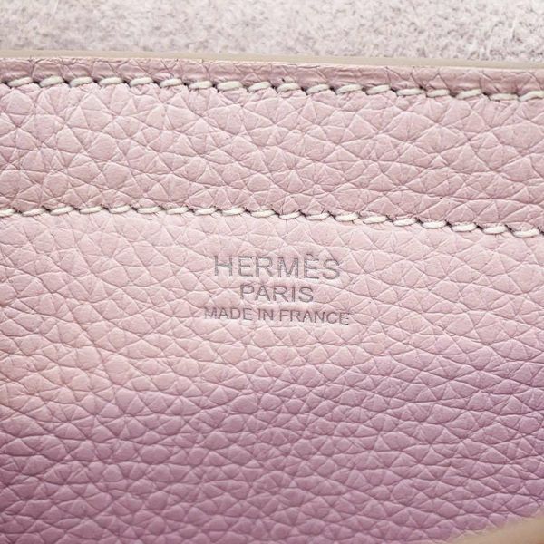 ルメス トートバッグ カバセリエ31 モーヴペール トリヨンクレマンス U刻印 HERMES バッグ