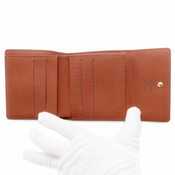 ルイヴィトン 三つ折り財布 モノグラム ポルトモネ ビエ・カルト・クレディ M61652 ヴィトン コンパクト財布