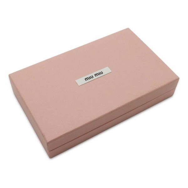 ミュウミュウ 長財布 マテラッセ ラウンドジップ レザー 5M0506 MIUMIU 財布