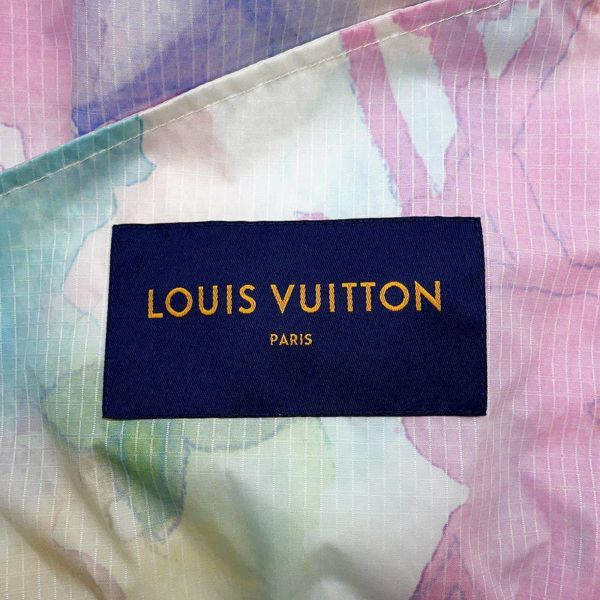 ルイヴィトン ジャケット モノグラム ウォーターカラー ナイロン メンズサイズ44 LOUIS VUITTON