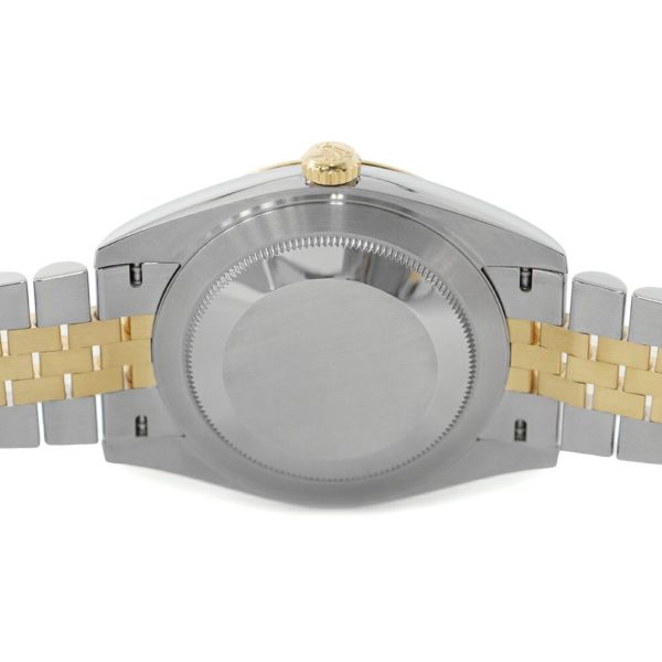 ロレックス デイトジャスト41 SS/K18YG ランダムシリアル ルーレット 126333 ROLEX 腕時計 スレート文字盤
