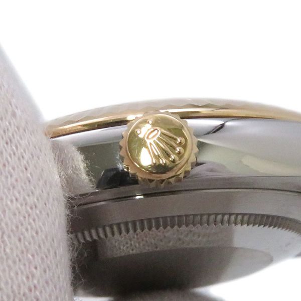 ロレックス デイトジャスト41 SS/K18YG ランダムシリアル ルーレット 126333 ROLEX 腕時計 スレート文字盤