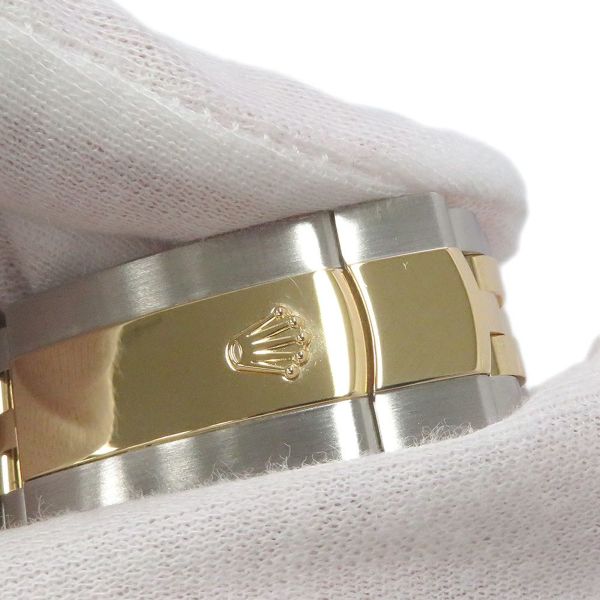 ロレックス デイトジャスト41 SS/K18YG ランダムシリアル ルーレット 126333 ROLEX 腕時計 スレート文字盤