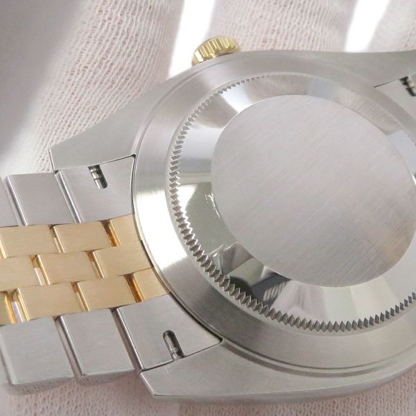 ロレックス デイトジャスト41 SS/K18YG ランダムシリアル ルーレット 126333 ROLEX 腕時計 スレート文字盤