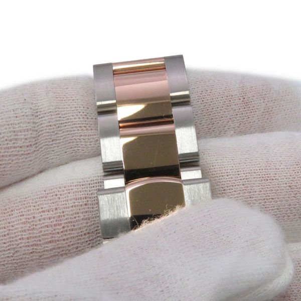 ロレックス デイトジャスト41 SS/K18PGピンクゴールド 126331G ROLEX 腕時計 サンダスト文字盤 10Pダイヤ