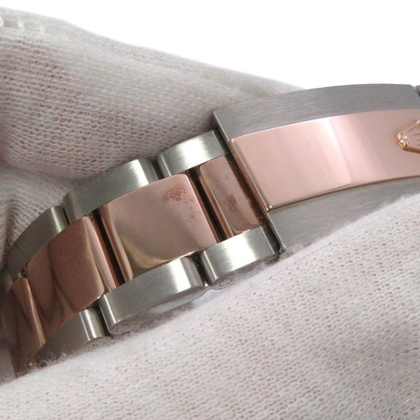 ロレックス デイトジャスト41 SS/K18PGピンクゴールド 126331G ROLEX 腕時計 サンダスト文字盤 10Pダイヤ