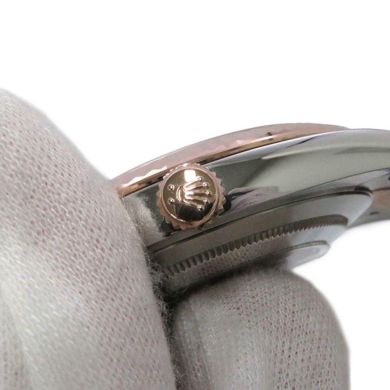 ロレックス デイトジャスト41 SS/K18PGピンクゴールド 126331G ROLEX 腕時計 サンダスト文字盤 10Pダイヤ