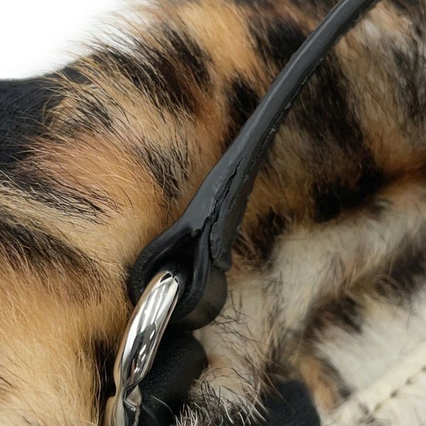 ジバンシー ショルダーバッグ レオパード柄 パンドラバッグ S ゴートスキン フェイクファー BK50CBK1UK GIVENCHY